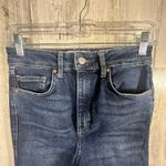 We The Free  Slim Frayed Hem Jeans – Size 29 - Dark wash - MSRP $118 Photo 4