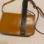 Ecote Women’s Vintage Leather Boho Aztec Crossbody Bag Brown 8.5X1.5X5 Photo 8