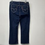 Levi's Blue Bootcut Jeans Curvy Size 14S Ladies Plus Denim Western Bohemian Photo 2