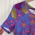 LOGO By Lori Goldstein Printed Knit Top Twin Set w/ Contrast Tank Size Medium Photo 4