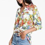 Dear John Arianna Rosey Posey Blouse Size Small Photo 0