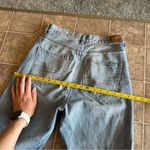 American Eagle Highest Rise Mom Jean Denim Heavily Distressed Size 2 Short Photo 8