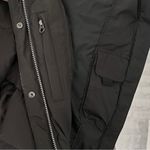 LL Bean Black Hooded Puffer Coat, Size M Size M Photo 6
