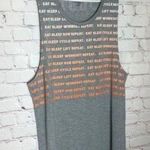 SO  Motivational Athletic Sporty Workout Graphic Sleeveless Tee Size XL Photo 0