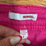 Bongo Hot Pink Shorts Size 3 Juniors Photo 2