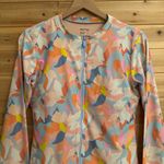 Mott50 Size Large Stretchy Long Sleeve One Piece Swimsuit Zippered UPF 50+ Orange Photo 1