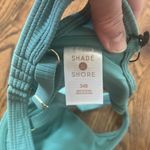 Shade & Shore  Teal Women's Bikini Top Size 34B New with Tags Photo 3