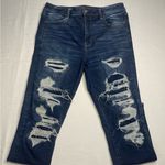 American Eagle  Outfitters Super Hi-Rise Dark Wash Jegging (14) Photo 4