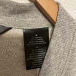 Norma Kamali  Women’s Medium Gray Sleeveless Cotton V-neck Sweatshirt Dress Photo 5