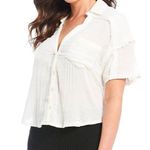 Free People We The Free Button Down Top Photo 0