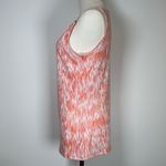 Michael Kors Strappy Tank Top Gold Metal Logo Detail Women’s Size Small Orange Photo 3