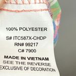 Moa Moa Top Women 2X Peach Floral V-Neck Long Sleeve Blouse Cottage Crochet Trim Photo 5