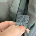 Anthropologie Marrakech Sherpa Collar Green Camo Moto Jacket Size Small Photo 12