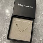 BaubleBar BRAND Disney X  Mickey Minnie mouse necklace new gold Photo 0