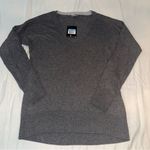 Nike Dark Gray V-Neck Sweater Photo 5