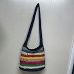 The Sak  Striped Crochet Crossbody Bag set Photo 4