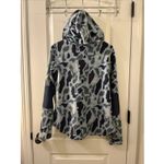 Ascend Hoodie Women's XS Multi Camo Print Long Sleeve Drawstring 1/4 Snap Button Photo 14