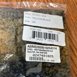 Adrienne Landau  faux fur pull-thru scarf plaid checkered yellow black‎ NWT Photo 6