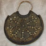 Beaded purse Gold Photo 0