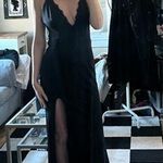 Katie May Saylor Black Lace Gown Photo 4
