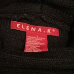 Elena k Sweater Dress Black Small Photo 5