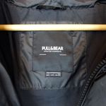 Pull & Bear  Puffer Jacket Womens L Pink Black Padded Insulated Zip Gorpcore Photo 12