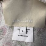 Anaak Nina Tiered Maxi Dress Floral Print Sz 0 /XS White Photo 5