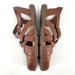 Clarks  Elizabelle Mia Fisherman Sandal Women's Leather Brown Size 9.5‎ Photo 9