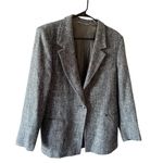 Max Mara  Grey Silk & Wool Blazer Photo 2