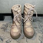 Moon Boot LTrack Pale Pink Nylon Boots Size 5 Photo 2