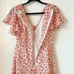 Princess Polly  Kalina Ruffle Neckline Flutter Sleeve Mini Dress Size 2 Photo 8
