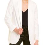 Zadig & Voltaire off-white "Art is Truth" rhinestone embellished blazer NEW Photo 0