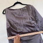 House Of CB House‎ of CB ‘CATIANA’ SMOKE ONE SLEEVE MAXI DRESS- L NWOT $285 Photo 7