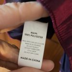 ASOS LOLA MAY SMOCK DRESS IN SHIMMER WINE Purple Size 14 Photo 5