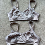 Playtex Lot of 2  Ultimate Lift & Support Wireless Beige Bras - 36C - #4745 Photo 0