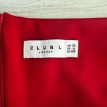 Club L  London Bardot Red Maxi Dress Photo 3