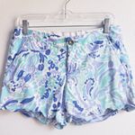 Lilly Pulitzer Buttercup Shorts In Nice Ink Lilac Photo 0