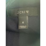 J.Crew  Vineyard Jacquard Sleeveless A-Line Lined Mini Dress 6 Blue Green #3181 Photo 6