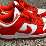 Nike  dunks low Syracuse orange size 5.5y or 7w Photo 1