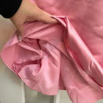 WTOO Watters & Watters In Bloom Pink & Brown Gown Dress Size 12 Cocktail Prom Photo 7