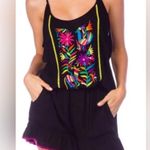 Nanette Lepore  Women's Isla Marietas Romper Swim Cover up Black Photo 0