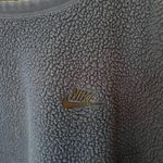 Nike  Women's Navy Blue Sherpa Crewneck Photo 1