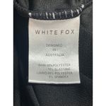 White Fox Boutique White Fox Womens Black Slim Fit High Rise Bootcut Flare Trousers Dress Pants S Photo 3