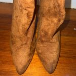 Forever 21 Chestnut / Brown Faux Suede Ankle Boots Size 7 - good condition w some wear Photo 3