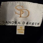 Sandra Darren  12 Silk Floral Sleeveless Crystal Beaded Embellished Top Photo 9