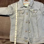 Hollister Vintage Y2K  Company Denim Trucker Jacket Light wash Stretch Juniors Sm Photo 13