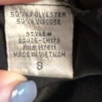 White House | Black Market  Women's Strapless Black Cocktail Dress S Photo 4