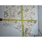 Anna Melani lightweight Dolman sleeve floral sweater made in Italy size M White Size M Photo 4