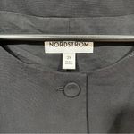 Nordstrom NWT  women’s vest size 2X black cotton edge fashionable long vest Photo 2