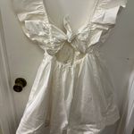 For Love & Lemons Clementine Mini Dress in White Photo 5